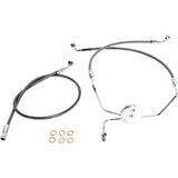 MAGNUM SHIELDING 1741-5087 SSC1304-31 XR Stainless Extreme Response Front Brakeline Kit - Stainless Steel