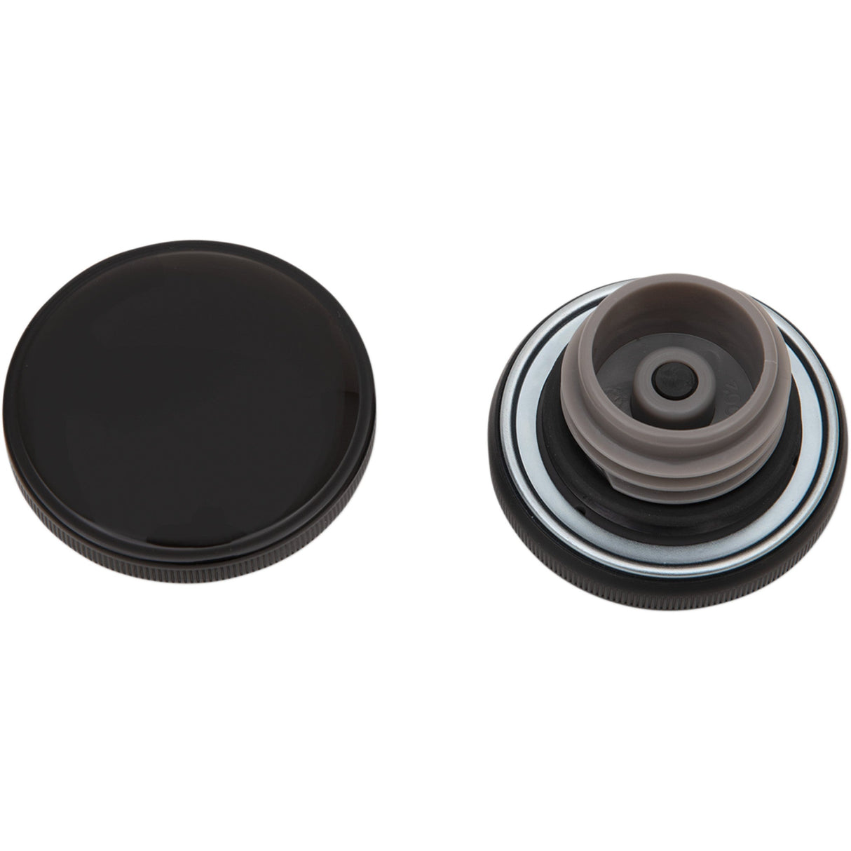 DRAG SPECIALTIES 0703-0817 Screw-In Gas Cap vented - gloss black