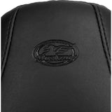 Mustang Solo Seat — Plain No Studs FL FX - 76244 For Harley Softail 2006-2017