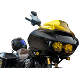 Klock Werks Flare® Handguards Dark Smoke - KWS-01-0122-23 For Harley Touring 2023-2026
