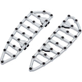 ARLEN NESS 1621-0941 06-890 MX Billet Floorboards - MX Driver Floorboards - Chrome
