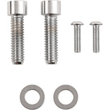Drag Specialties M-Eight Bolt Kit Rear Brake Control Smooth Socket-Head Chrome M8 For Harley Motorcycles 2017-2021