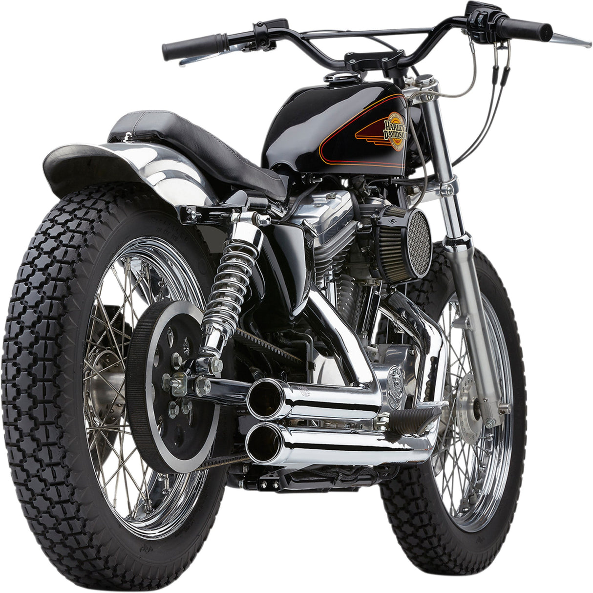 Cobra Speedster Short 2-Into-2 Exhaust System - 6701 For Harley Sportster 1986-2003