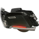 CUSTOM DYNAMICS 2040-2884 CD-SB-SIDE-SC Lower Saddlebag Side Marker LED Lights - Smoke - Chrome