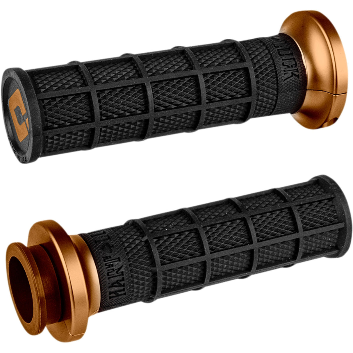 ODI Hart-Luck Signature V-Twin Lock-On™ Grips Black Bronze - V31ITW-BZ-Z For Indian 2018-2024