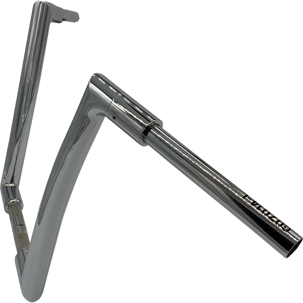 FAT Baggers INC. 1-1/2" EZ Install Flat Top Handlebar 14" Chrome - 607014 For Harley Touring 2008-2016