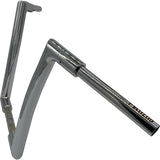 FAT Baggers INC. 1-1/2" EZ Install Flat Top Handlebar 14" Chrome - 607014 For Harley Touring 2008-2016