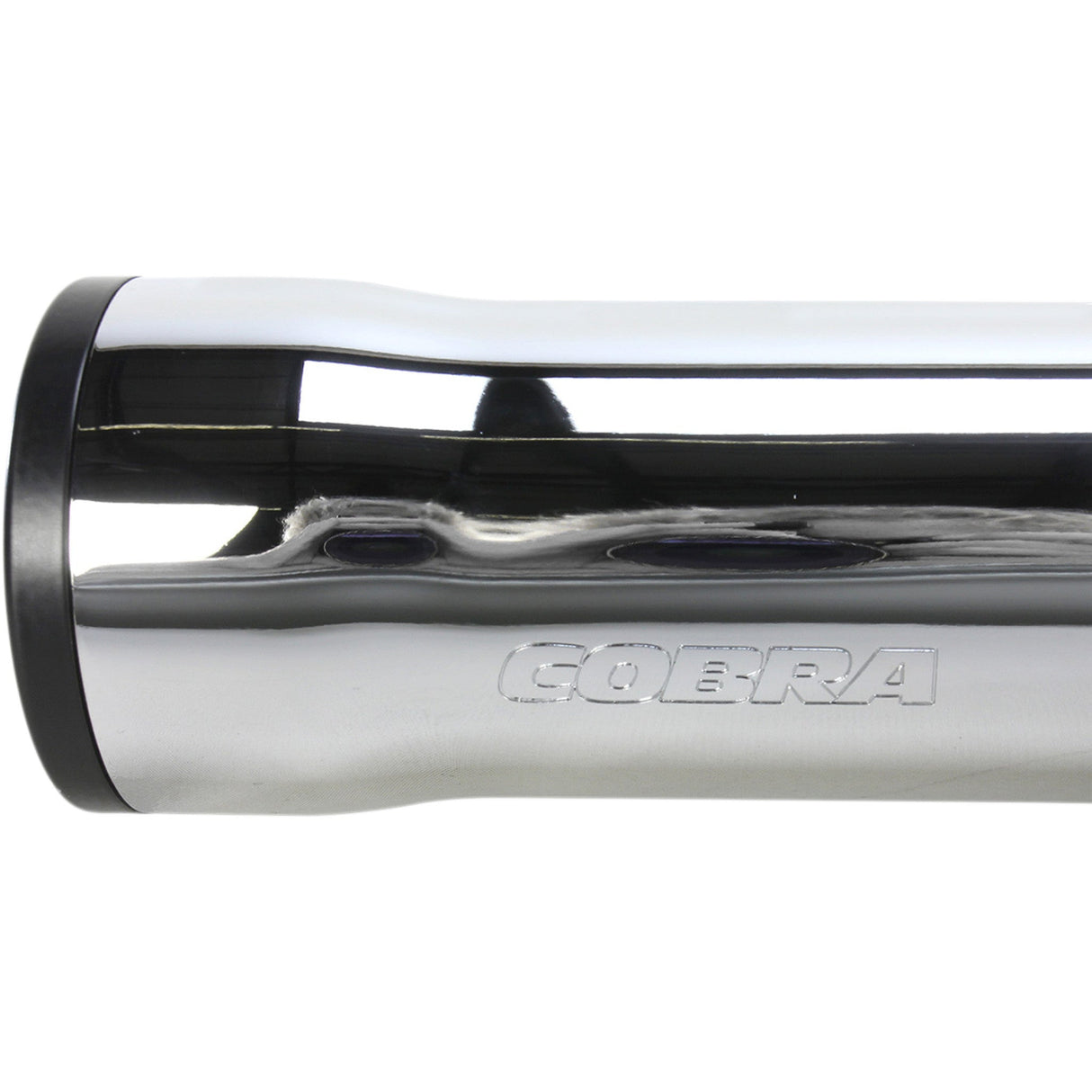 COBRA 1801-0713 6052 RPT 3" Slip-On Mufflers - Chrome