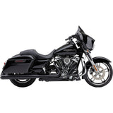 COBRA 1801-1167 6267RB Neighbor Hater Dual Cut Slip-On Mufflers - 4" Mufflers for FL - Black