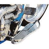 Covingtons Floorboards Dimpled Chrome - C1334-C For Harley Motorcycles 1980-2023