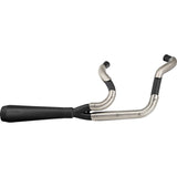 TRASK 1800-2645 TM-5300BK 2-into-1 Assault Exhaust System - Black