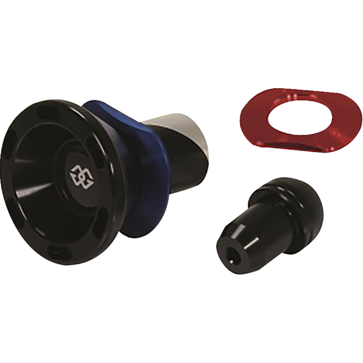 GILLES TOOLING 1231-0652 GTA-R-BM01 Axle Protector rear  - black/red - bmw