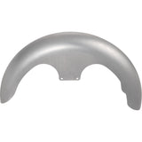 Paul Yaffe Bagger Nation Thicky Front Fender 23" Wheel With Satin Adapters HD Touring Trike - PYO:THICKY23-14L-S For Harley Touring 2014-2026
