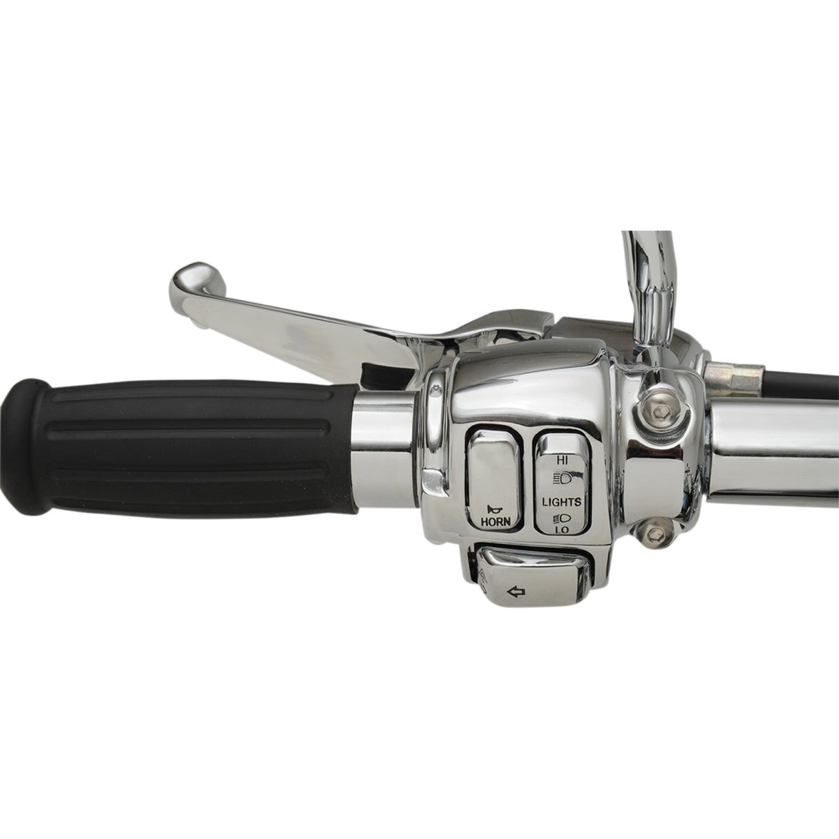 Drag Specialties Handlebar Control Kit With Mechanical Clutch 9/16" Master Cylinder For Harley Motorcycles 1996-2011