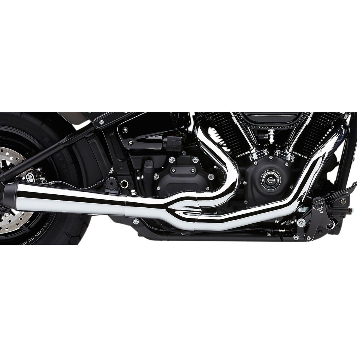 COBRA 1800-2385 6475 El Diablo 2:1 Exhaust System - Chrome