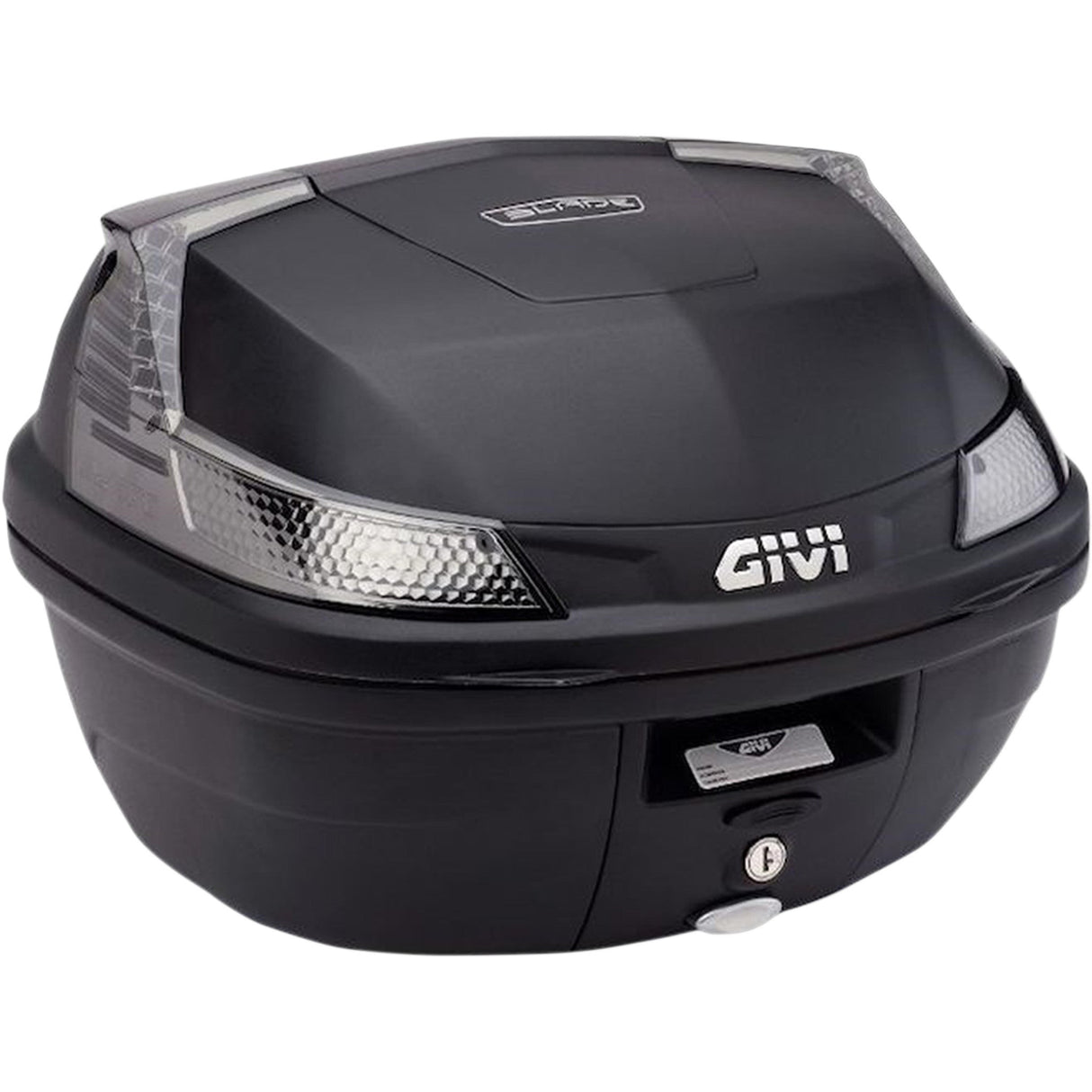 GIVI 3516-0233 B37NTA Monolock Blade 37 Liter Top Case Blade Top Case - Smoke Lens - 37 Liter