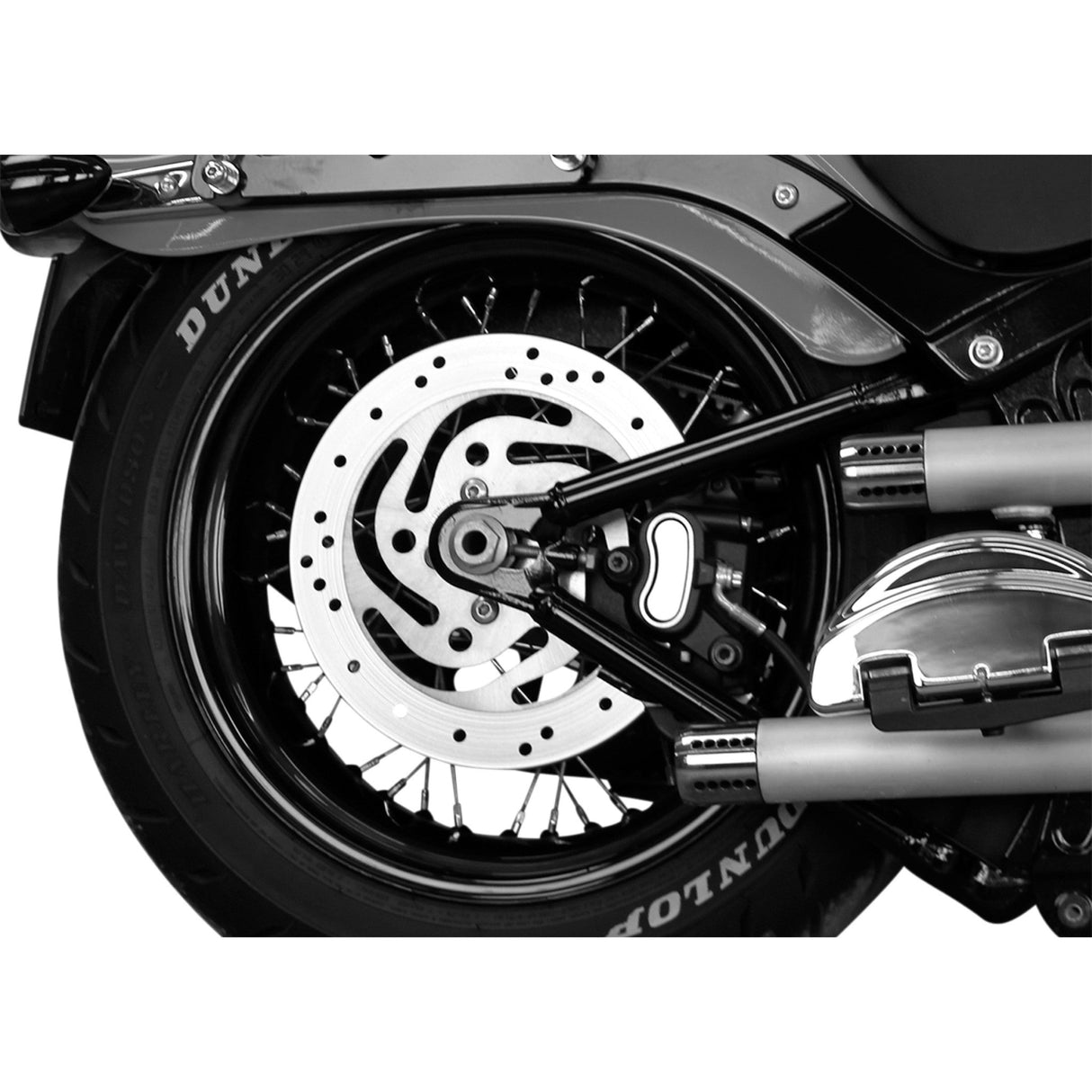 Legend Suspension Legend Air Shock Absorber - 1311-0144 For Harley Softail 1989-1999