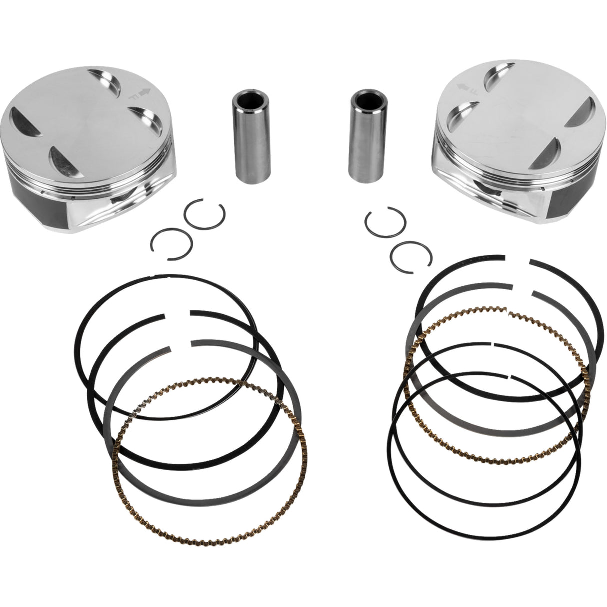 JE PISTONS 0910-7015 399157 Piston Kit 4.255" bore - 4.255" stroke - 11.5:1 cr - 108" m8