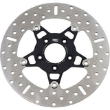 EBC 1710-2243 FSD010BLK FSD Series Stainless Steel Front Brake Rotor for Big Twins Brake Rotor - Black Carrier