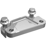 HAWG HALTERS 1701-0772 FBAXCC-13LH 13" Axial Brake Caliper Adapter Bracket Axial Caliper Mount Adapter Bracket - Chrome