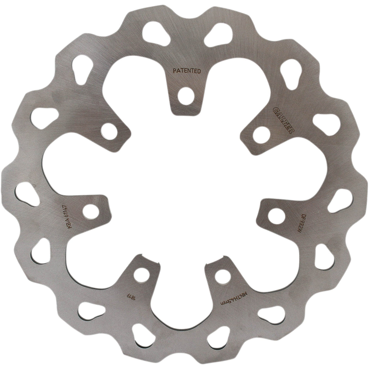 GALFER 1710-3631 DF932W Wave® Brake Rotors - Front - Solid Mount