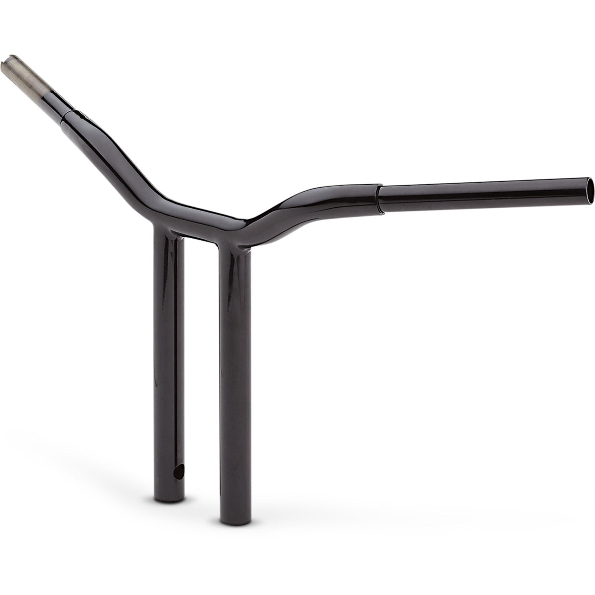 LA CHOPPERS 0601-4933 LA-7337-14B Kage Fighter Welded Straight-Riser Handlebar - One Piece - 14" - Black