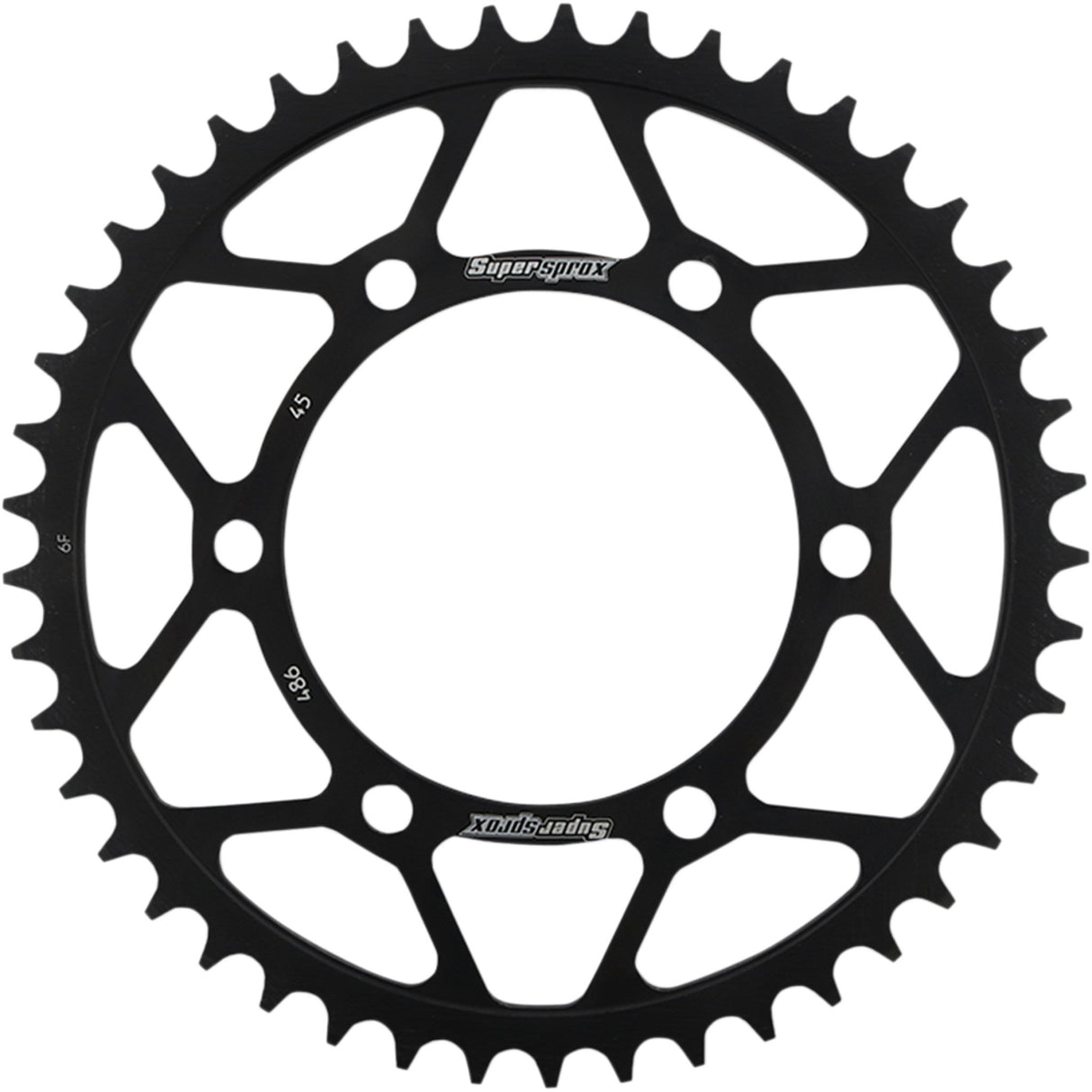Supersprox Sprocket - RFE-486-45-BLK Yamaha Motorcycles 1998-2022