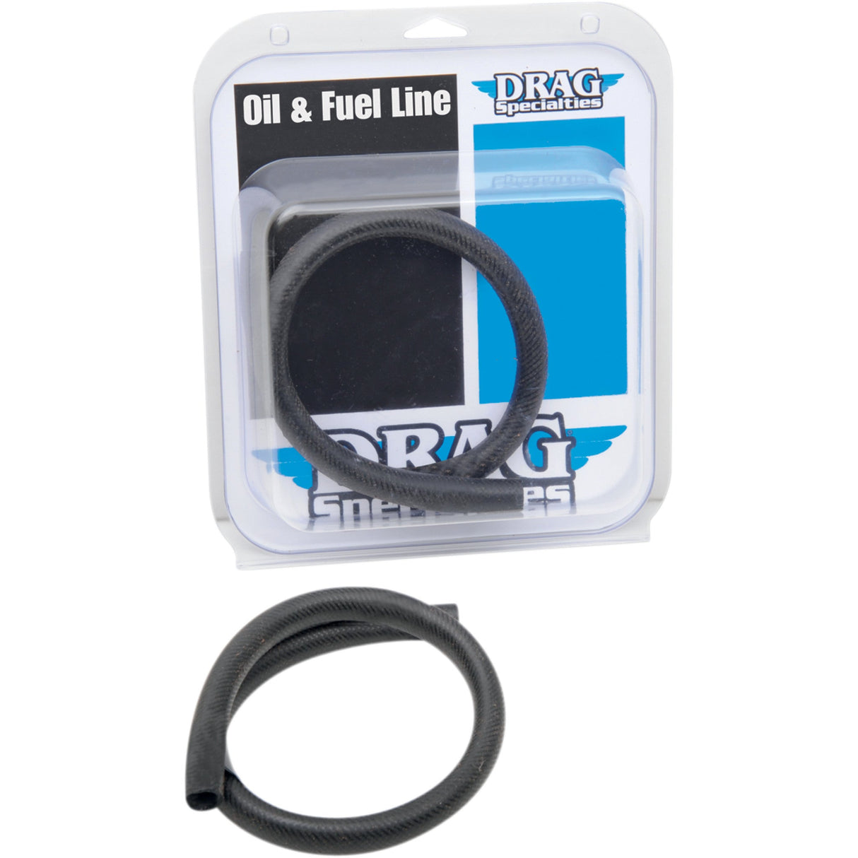 DRAG SPECIALTIES Fuel/Oil Line Black