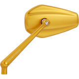 ARLEN NESS 0640-1387 13-151 Mini Stocker Forged Mirror - Mini/Stocker - Side View - Hexagon - Gold - Left