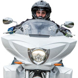 KLOCK WERKS 2312-0507 KWW-06-0542 Low Flare™ Windshield Flare™ Windshield - 11" - Clear - Victory