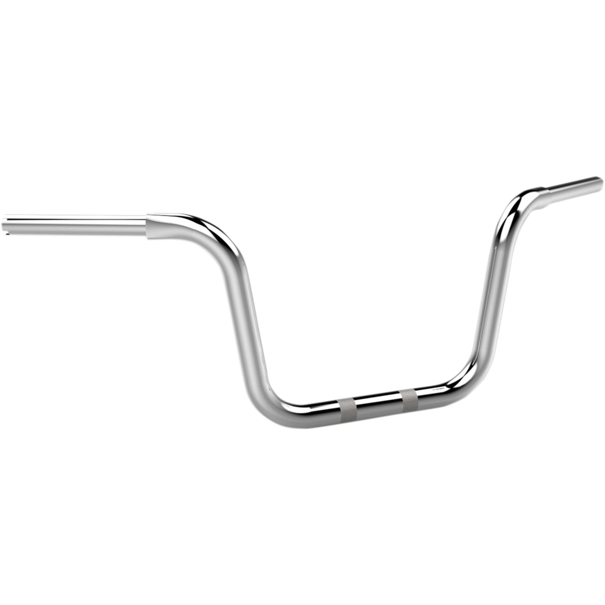 Khrome Werks 1-1/4" Fat Center Bobber Ape Handlebar 10" Chrome - 300350 For Harley Softail Fat Boy / Breakout / Road King 2007-2018