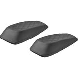 Saddlemen Bagger Lid Covers Lattice Stitch - L870-93-LS For Harley Touring 1993-2013