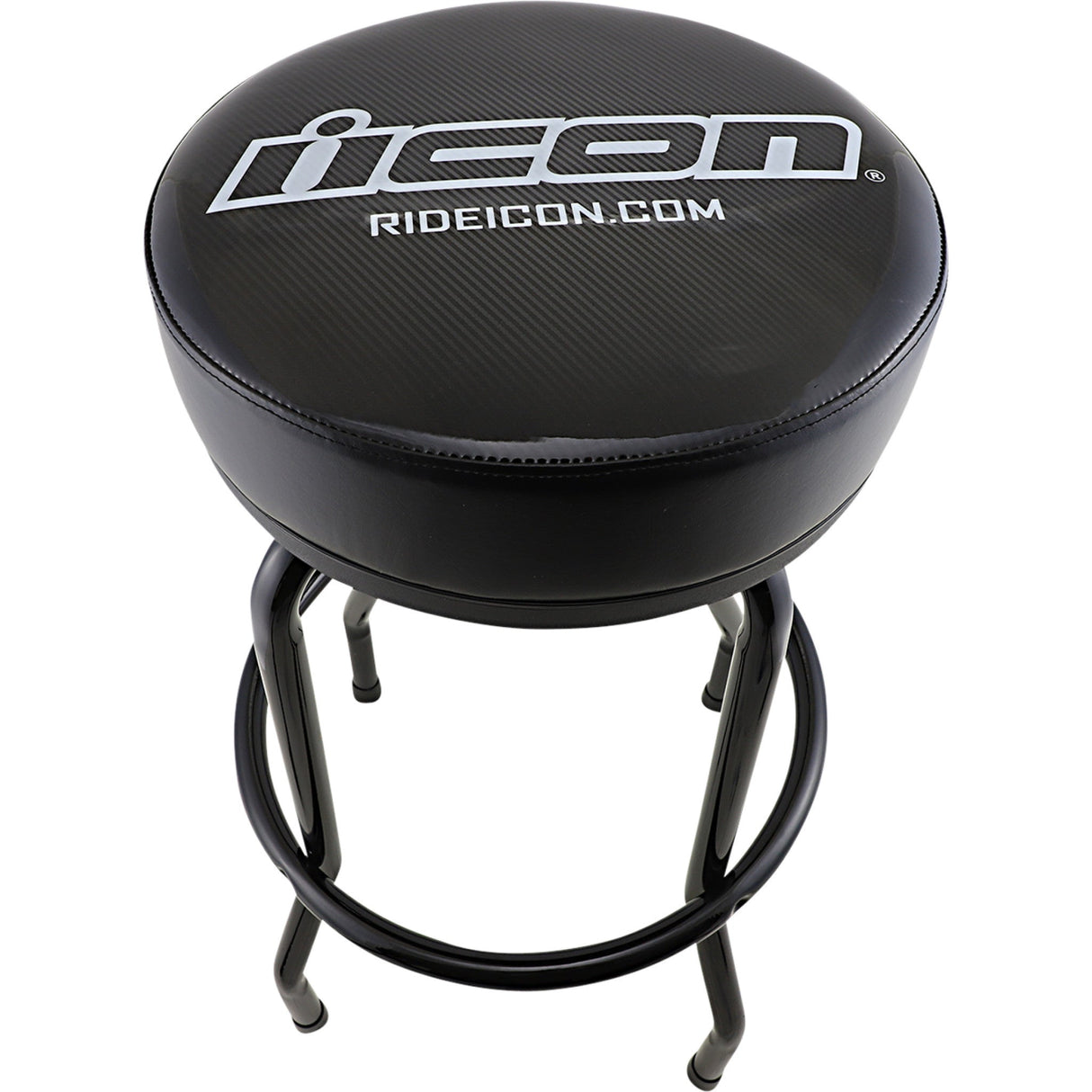 ICON 9905-0151 Barstool black logo