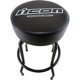 ICON 9905-0151 Barstool black logo