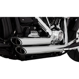 Vance & Hines Shortshots Staggered Exhaust System Chrome - 17335-22 For Harley Softail 2018-2022