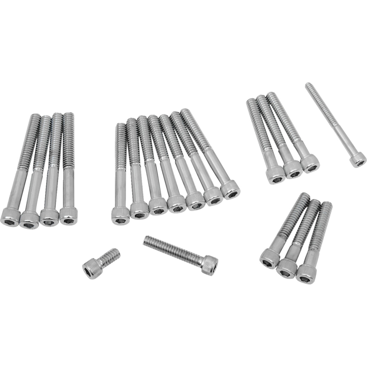 Drag Specialties Cam Primary Cover Bolt Set Socket-Head Knurled For Harley Sportster 1971-1976