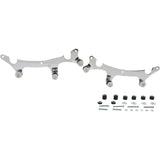 COBRA 1501-0725 502-2100 Docking Kit for Detachable Backrest — Sissy Bar Backrest Mount - Chrome - Chieftain