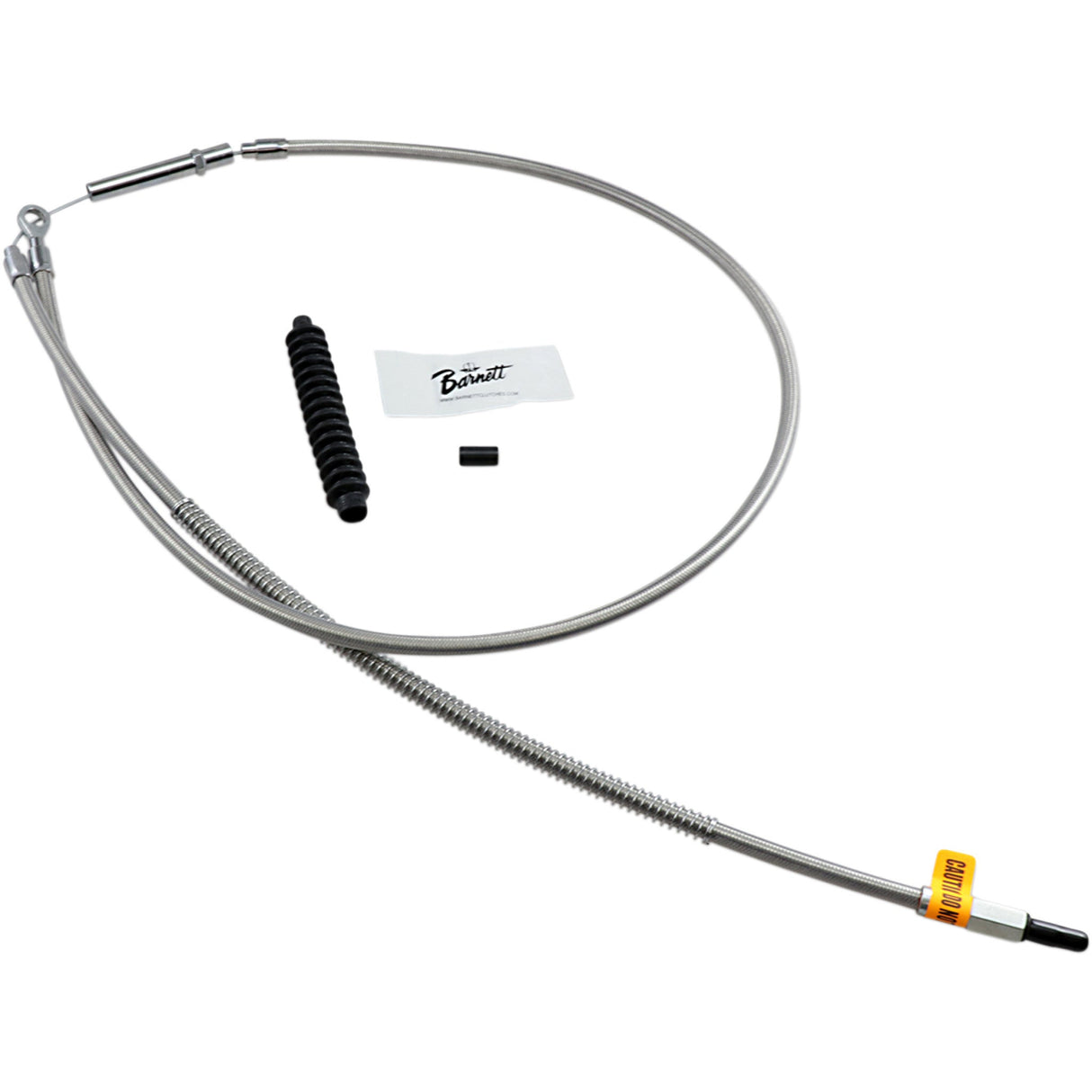 Barnett High-Efficiency Stainless Steel Clutch Cable For Harley-Davidson Standard - 102-30-10046 For Harley Touring 2008-2016