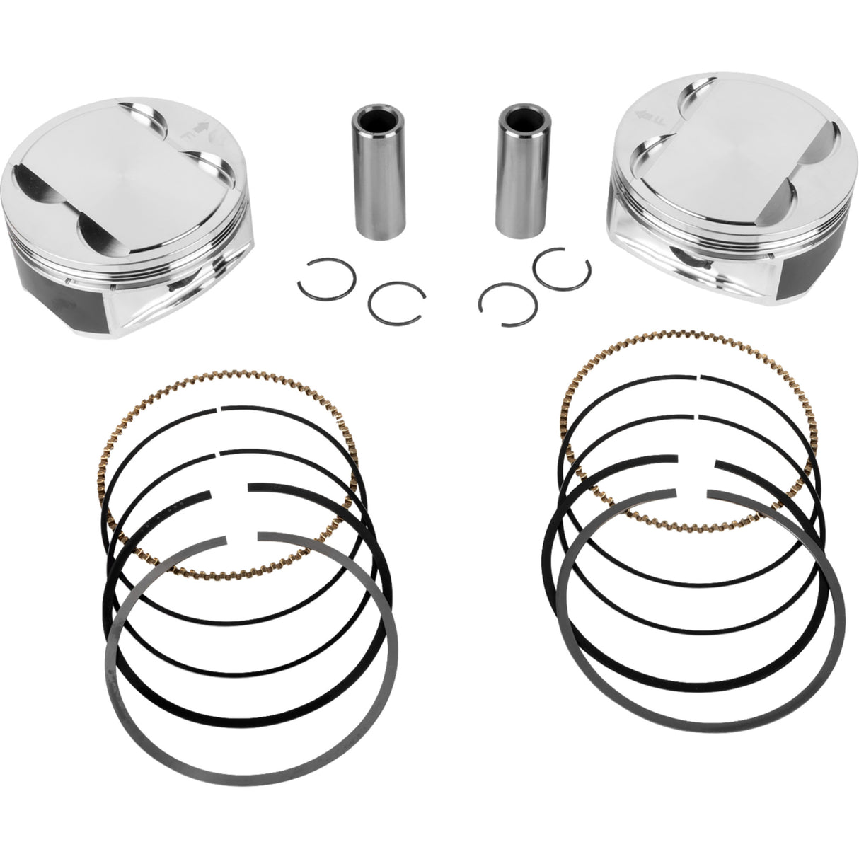 JE PISTONS 0910-7012 399162 Piston Kit 4.255" bore - 4.500" stroke - 12.0:1 cr - 108" m8