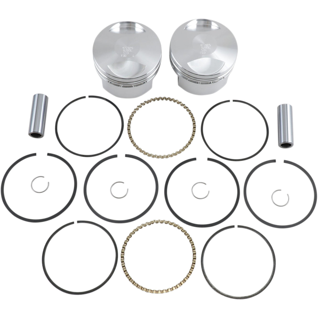 WISECO K1685 K1685 High-Performance Piston Kit Piston Kit - Standard - XL 1200