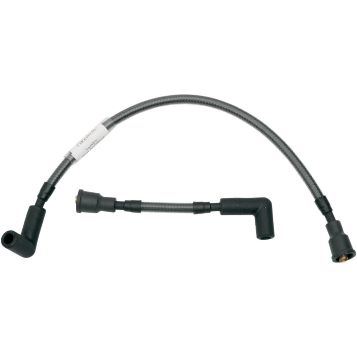 Magnum Shielding Braided Spark Plug Wire Black Pearl FX - 3023K For Harley Motorcycles 1971-1999