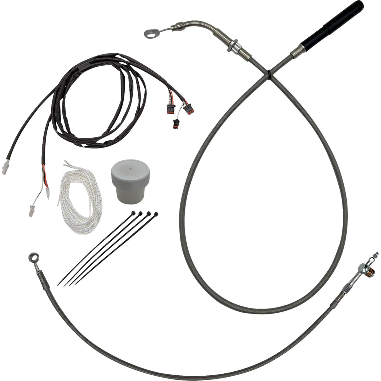 Fat Baggers Inc. Cable Kit - 119012 For Harley Touring 2021-2025