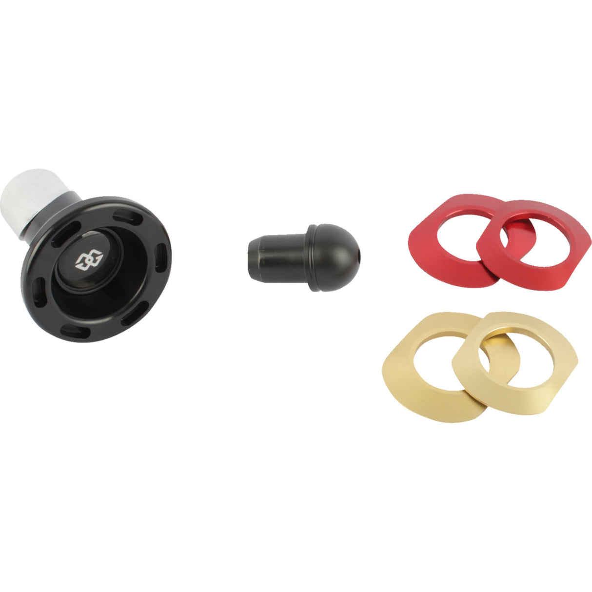 GILLES TOOLING 1231-0654 GTA-R-Y03 Axle Protector rear  - black - yamaha