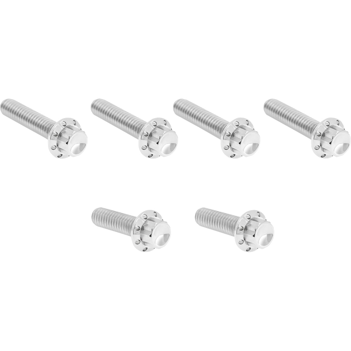 ARLEN NESS 2401-1811 300-703 Transmission Side Cover Titanium 12-Point Bolt Kit Bolt Kit - Cable Clutch - Titanium - 12-Point - M8/Twin Cam - Polished