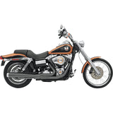 Bassani Xhaust Road Rage 2-Into-1 Exhaust System - 13121J For Harley Dyna 2006-2017