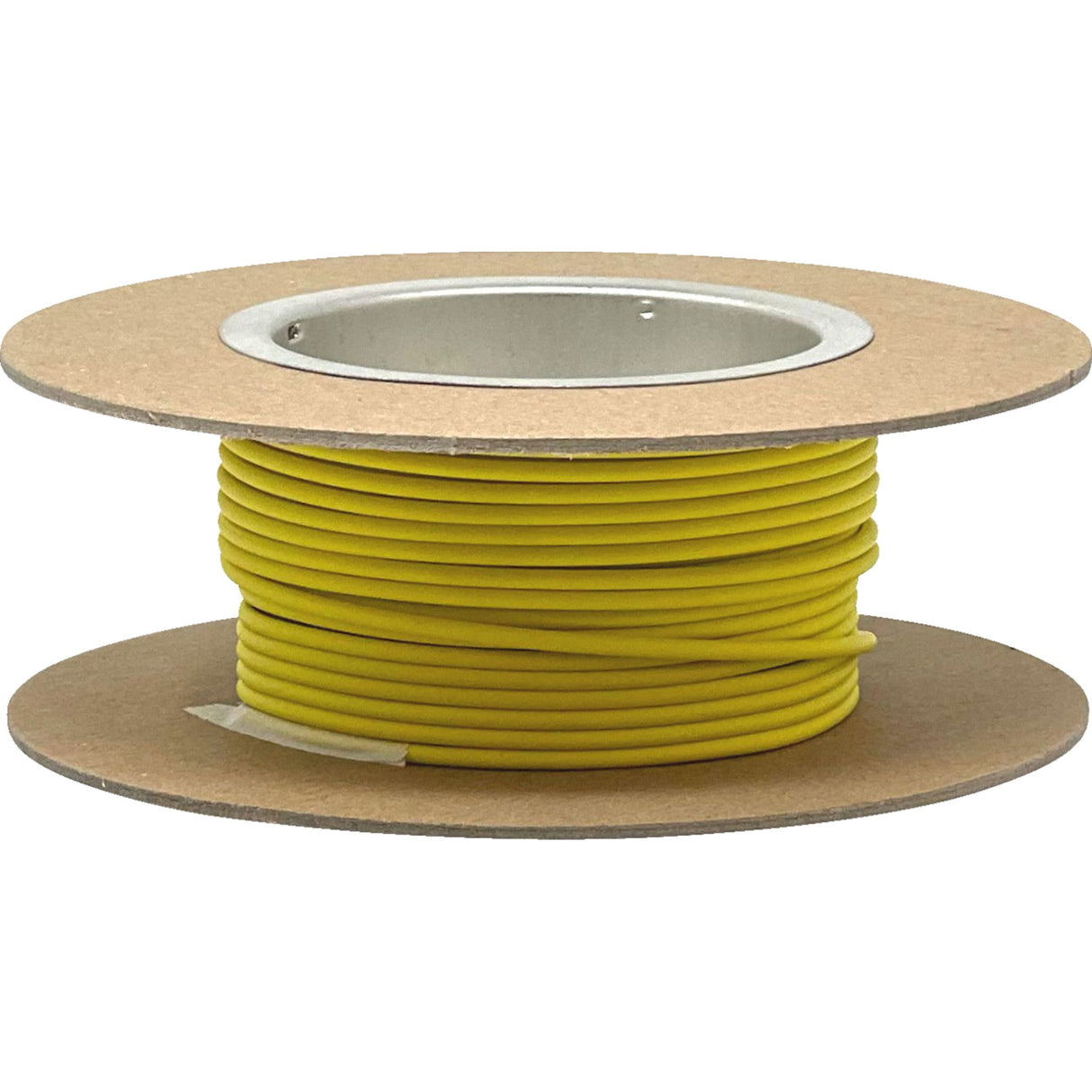 NAMZ 2120-1305 NGWR-416 Bare-Copper GXL Hook-Up Wire 25' GXL Wire Spool - 16 Gauge - Yellow