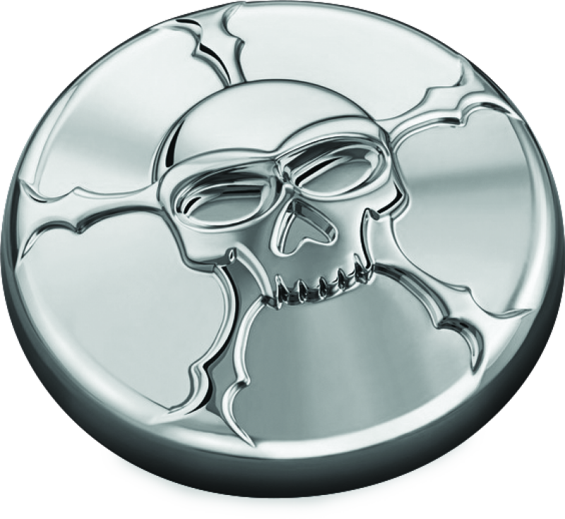 Kuryakyn 7358 Zombie Gas Cap Vented Chrome