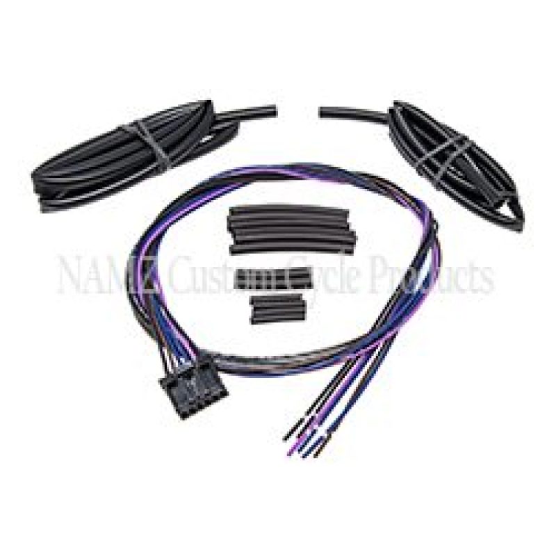 NAMZ NTSX-3601 11-17 V-twin Fxst/flst W/switch Housing Mounted Signal Front Turn Sig Relocation Harness 36in.