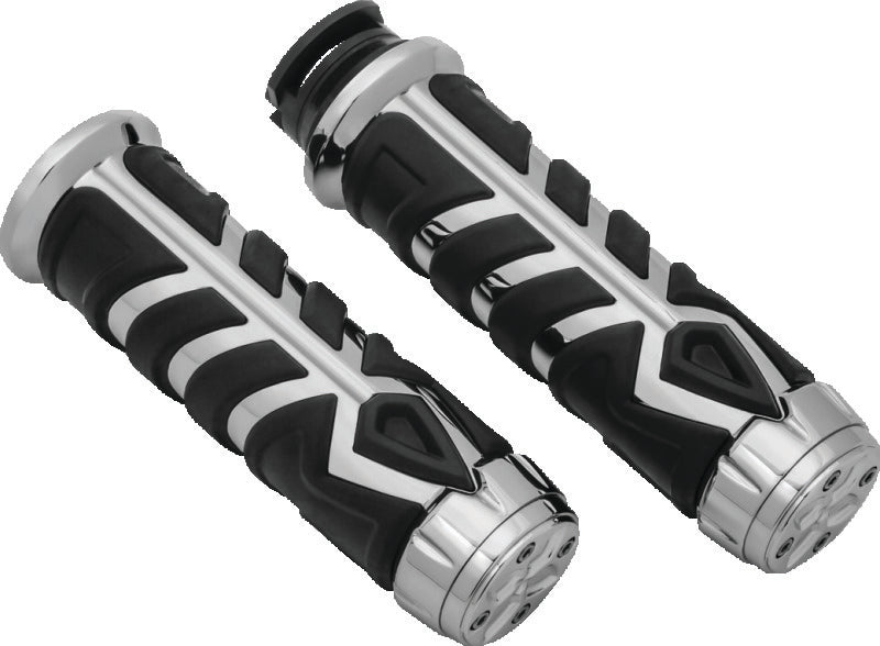 Kuryakyn 5628 Spear Grips For Scout Chrome