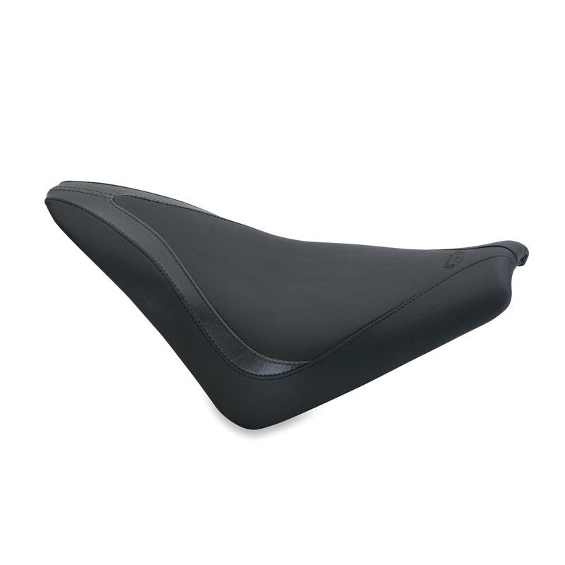 Mustang Motorcycle Mustang Runaround Solo Seat Black - 75368 For Indian Scout 2015-2021